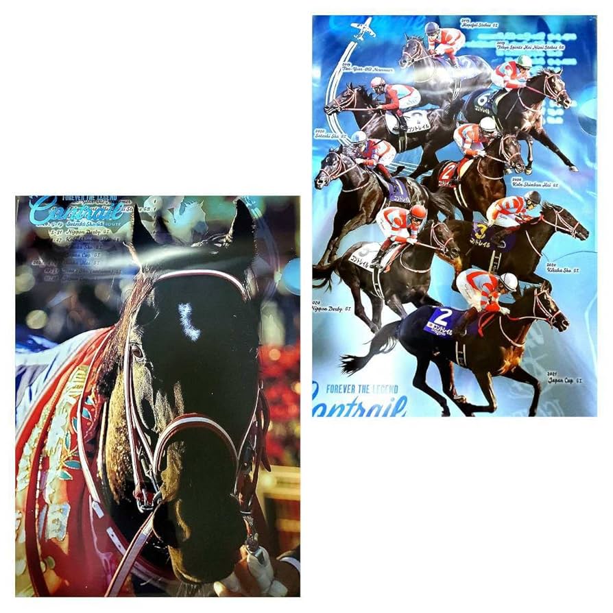 Amazon.co.jp: 競馬グッズ令和初の無敗の三冠馬『コントレイル